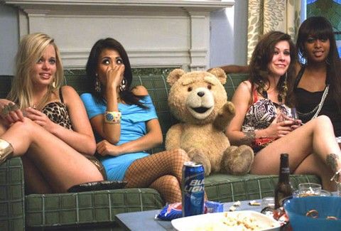 Ted (2012) με τους Μαρκ Γουόλμπεργκ και Μίλα Κούνις