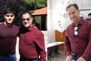 Παρέα με το γιο του ψήφισε ο Άδωνις Γεωργιάδης: «Μην αφήνετε τους άλλους να αποφασίζουν για εσάς» (photo)