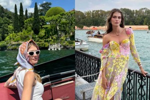 Ζει σαν πριγκίπισσα η Αμαλία Κωστοπούλου: Cabrio Bentley, φόρεμα Valentino και πανάκριβα εστιατόρια στη Λίμνη Κόμο