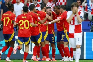 Euro 2024: Σαρωτική η Ισπανία «υπέταξε» με 3 τέρματα την Κροατία (video)