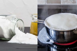 Κεραμική εστία «λαμπίκο»: Ο «μυστικός» συνδυασμός με μαγειρική σόδα και 2 υλικά για να «αστράφει» 