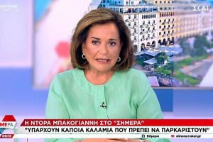 Ντόρα Μπακογιάννη: «Είναι καιρός να παρκάρουν κάποια καλάμια στην κυβέρνηση - Λάθος ο ανασχηματισμός»