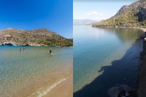 Θάλασσα-λάδι, κρυστάλλινα και ρηχά νερά: Η παραλία μία ώρα μακριά από την Αθήνα που ελάχιστοι γνωρίζουν