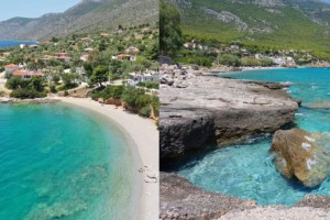 Ένας «άλλος» κόσμος σε λιγότερο από 2 ώρες από την Αθήνα: Η παραλία με τα καταγάλανα και κρυστάλλινα νερά