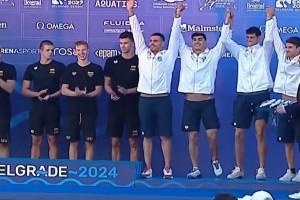 Ευρωπαϊκό Υγρού Στίβου: Χάλκινο μετάλλιο για την Εθνική ομάδα στα 4Χ200μ ελεύθερο Ανδρών! (video)