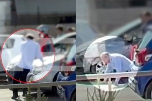 Βαγγέλης Μπουρνούς: Άγρια επίθεση οδηγού στον τέως δήμαρχο Ραφήνας - Τον παρέσυραν και τον ξυλοκόπησαν (video)