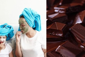Πρόσωπο γυαλί: Φυσική μάσκα προσώπου με σοκολάτα και έλαιο από ένα φυτό που σίγουρα έχεις σπίτι