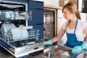 Άλατα και λίπη στο πλυντήριο πιάτων: Το έξυπνο κόλπο για να το καθαρίσετε σε βάθος και να το απολυμάνετε