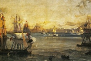 20 Φεβρουαρίου 1822: Ξεκινάει η Ναυμαχία της Πάτρας -  Ελληνικός στόλος, υπό τον Ανδρέα Μιαούλη, καταναυμαχεί τον τουρκικό στόλο