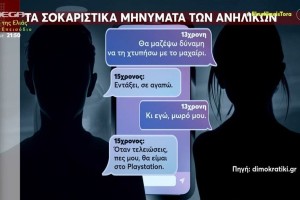 Σύμη: «Θα τη σκοτώσω με μαχαίρι, σ' αγαπώ» - Σοκάρουν οι συνομιλίες της 13χρονης με τον 15χρονο με στόχο την... δολοφονία της μητέρας της