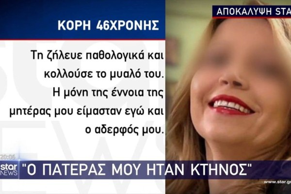 Γυναικοκτονία στο Κουκάκι - Αποκάλυψη σοκ από τα παιδιά του 53χρονου: «Ο πατέρας μας ήταν κτήνος, αγροίκος και μας...» (video)