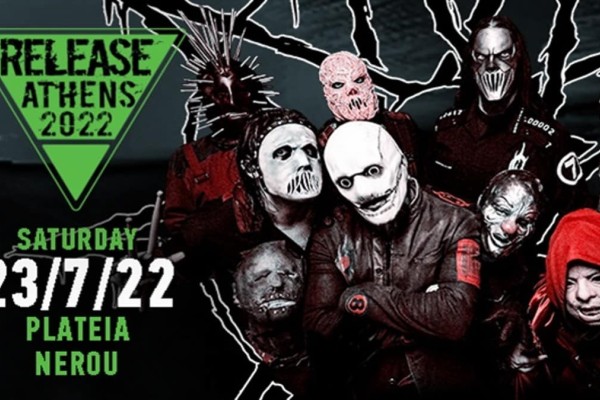 Tο Release Athens υποδέχεται τους τεράστιους Slipknot στην Πλατεία Νερού στο Φάληρο