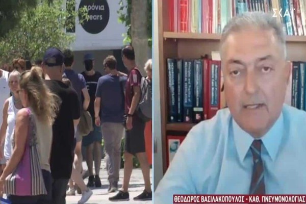 «Βόμβα» Βασιλακόπουλου: Σε έξαρση ο κορωνοϊός, άνοδος κρουσμάτων - Ανησυχία για «κοκτέιλ» με γρίπη