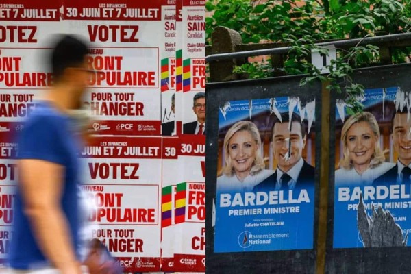 Εκλογές στη Γαλλία: Άνοιξαν οι πιο κρίσιμες κάλπες της Ευρώπης - 1 στους 3 θα ψηφίσει Λεπέν, λένε οι δημοσκοπήσεις (video)