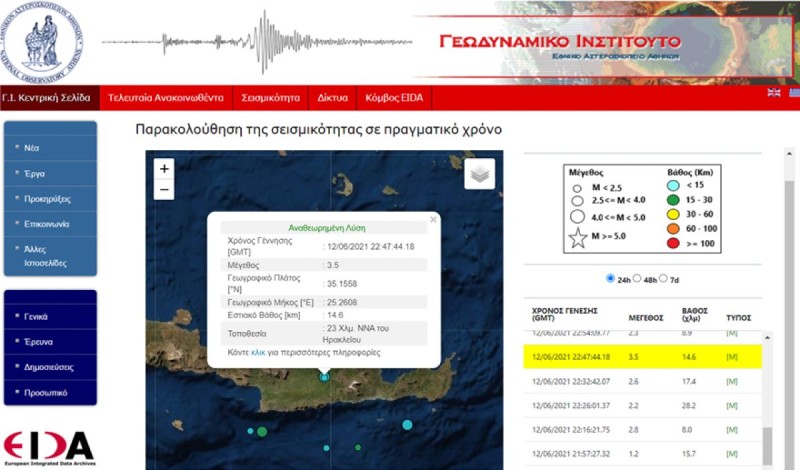 Seismos Tarakoynhse Ta 3hmerwmata To Hrakleio Krhths Ellada Athens Magazine