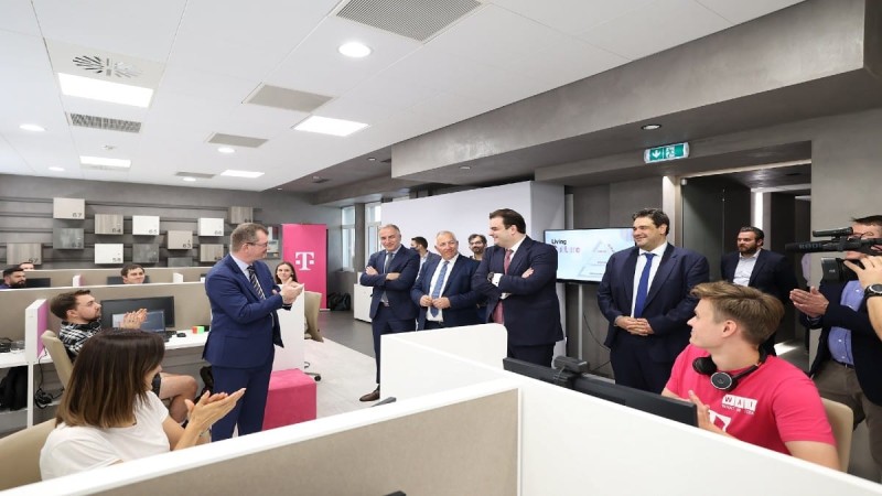 Το Telekom IT hub, τη νέα μεγάλη επένδυση της Deutsche Telekom στην Ελλάδα, επισκέφθηκε ο Υπουργός Ψηφιακής Διακυβέρνησης