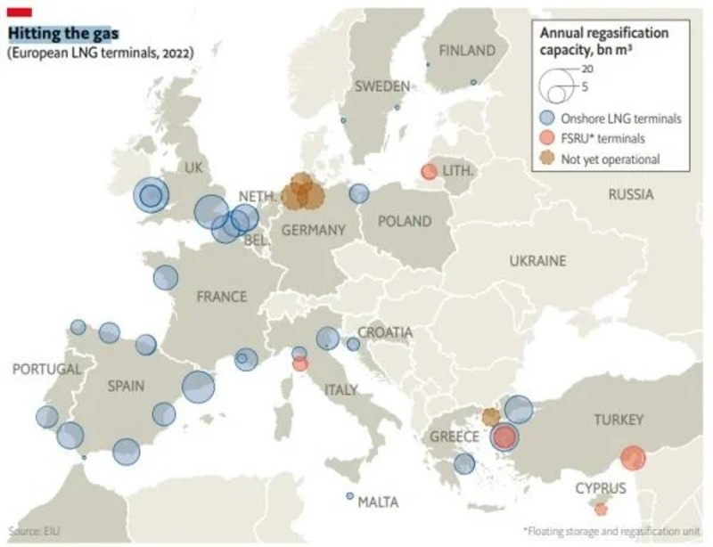 Economist: Ύφεση στην Ευρώπη τον χειμώνα - Το ντόμινο που θα προκαλέσει η ενεργειακή κρίση