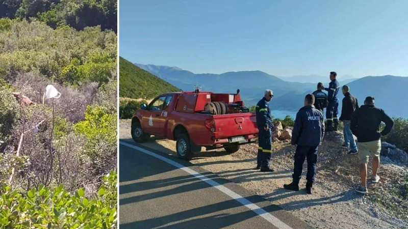  Νεκρό το ηλικιωμένο ζευγάρι που είχε χαθεί στην Λευκάδα