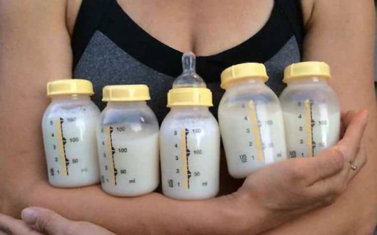 Μητρικό αποθηκευμένο γάλα 