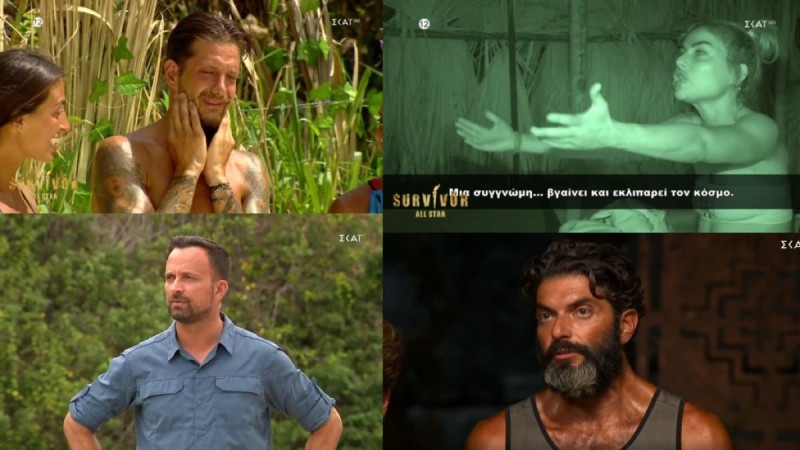 Survivor All Star: Το κλάμα του Μπόγδανου και η έντρομη Ελευθερίου! Η ανακοίνωση του Λιανού και η αποκάλυψη του Μαρτίκα που 