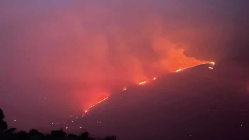 Φωτιά στην Κάρυστo: Αγνοείται κάτοικος του Πλατανιστού – Κάηκαν τα πρώτα σπίτια