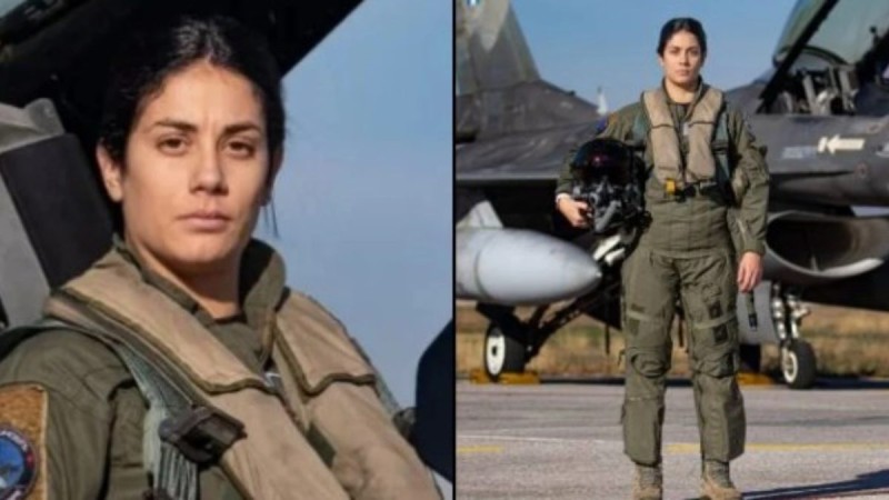 Χρυσάνθη Νικολοπούλου: Η πρώτη γυναίκα πιλότος F-16 που κάνει αερομαχίες στο Αιγαίο