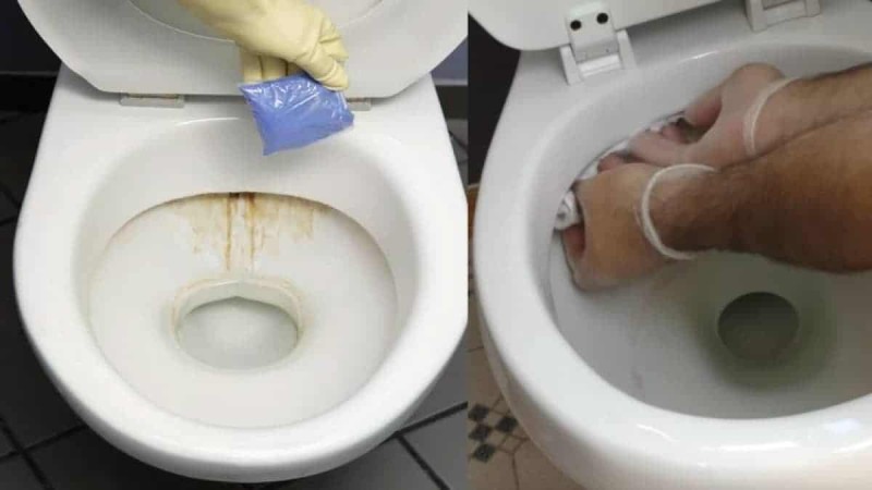 Σκουριά στη λεκάνη τουαλέτας: 4 «χρυσά» υλικά που θα σας απαλλάξουν μόνιμα από τον εφιάλτη