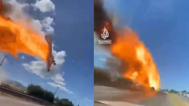Τρομακτικό βίντεο από τη Χιλή: Πυροσβεστικό αεροσκάφος συνετρίβη σε αυτοκινητόδρομο - Νεκρός ο πιλότος