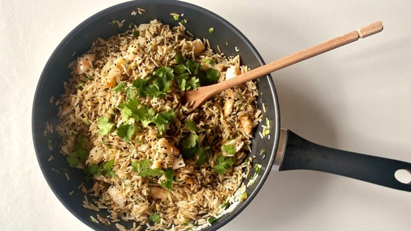 Τηγανητό ρύζι με γαρίδες στο Air Fryer: Μια θεσπέσια και γρήγορη συνταγή