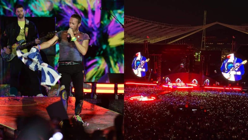 «Ένας Ουρανός Γεμάτος Αστέρια» η συναυλία των Coldplay: «Γκρέμισαν» το ΟΑΚΑ - Η κίνηση του Κρις Μάρτιν που συγκίνησε χιλιάδες θεατές (photos/videos)