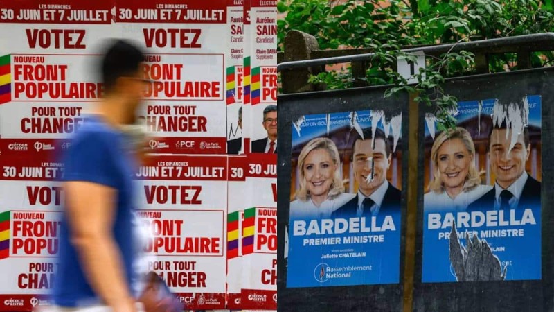 Εκλογές στη Γαλλία: Άνοιξαν οι πιο κρίσιμες κάλπες της Ευρώπης - 1 στους 3 θα ψηφίσει Λεπέν, λένε οι δημοσκοπήσεις (video)