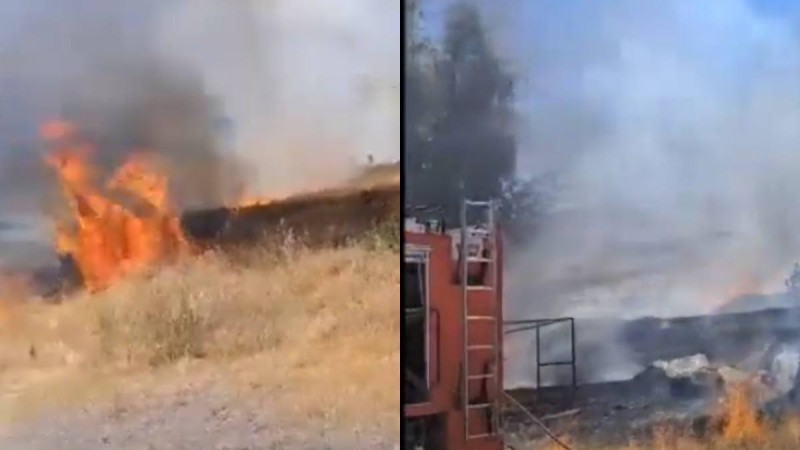 Συναγερμός στη Θήβα: Φωτιά κοντά στο νοσοκομείο