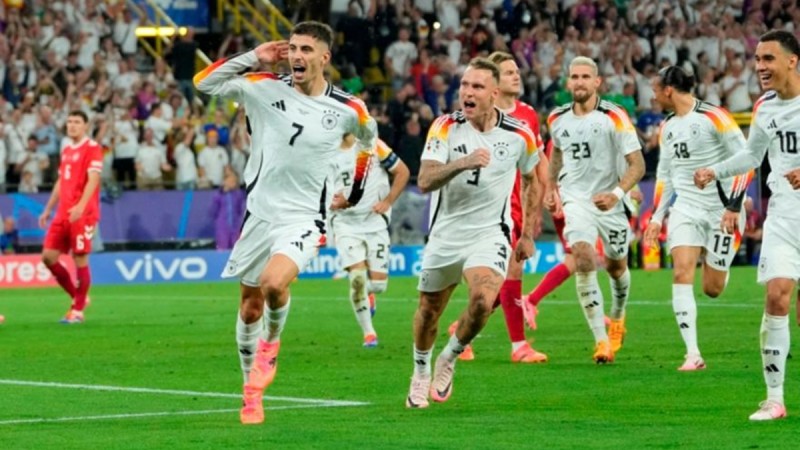 Euro 2024: Στα προημιτελικά η Γερμανία, ξεπέρασε το εμπόδιο της Δανίας (video)