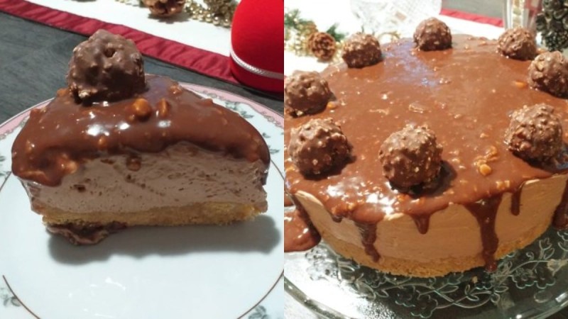 Η γλυκιά συνταγή της ημέρας: Cheesecake Ferrero Rocher